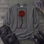 dripping rose Long Sleeve T-Shirt