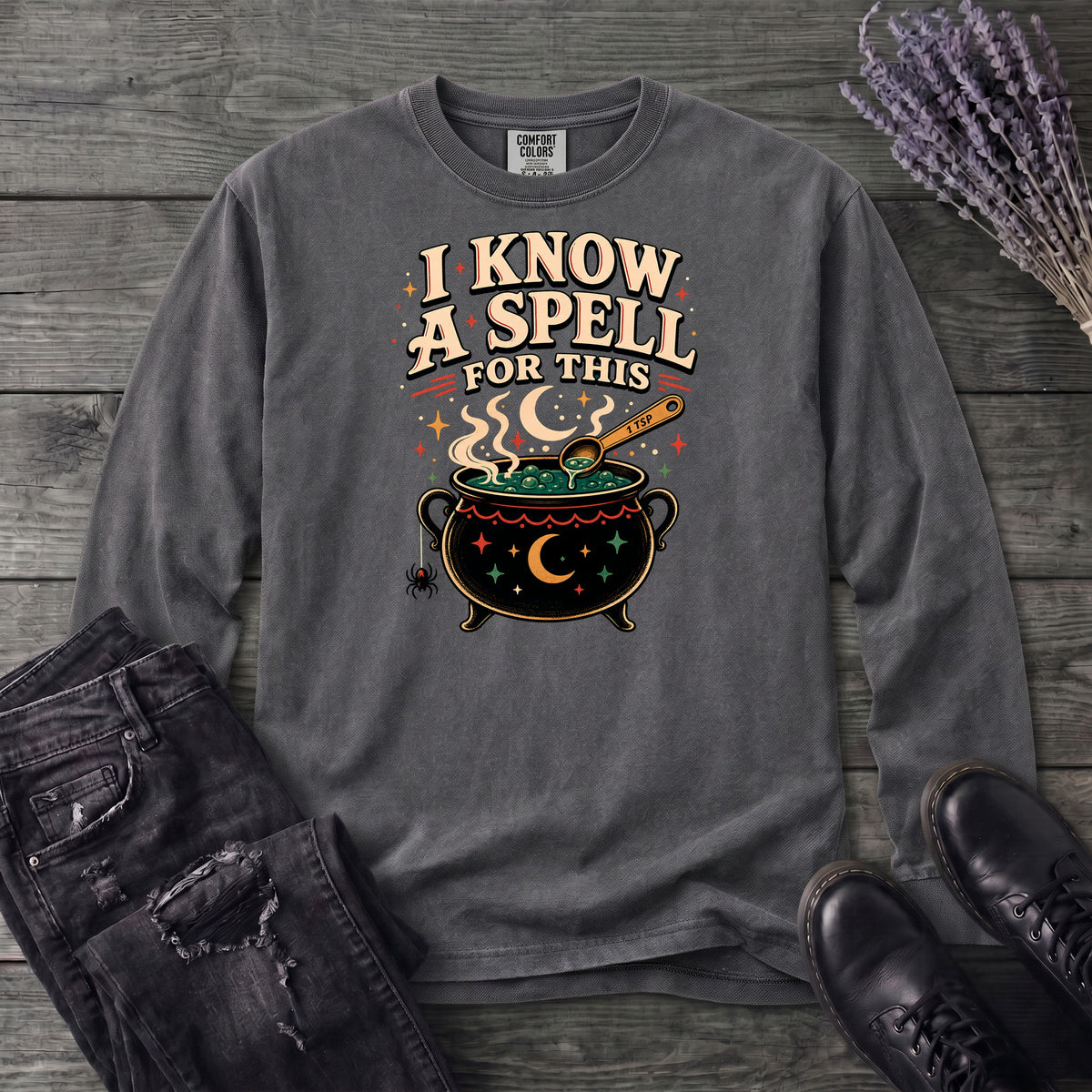 I know A Spell Long Sleeve T-Shirt