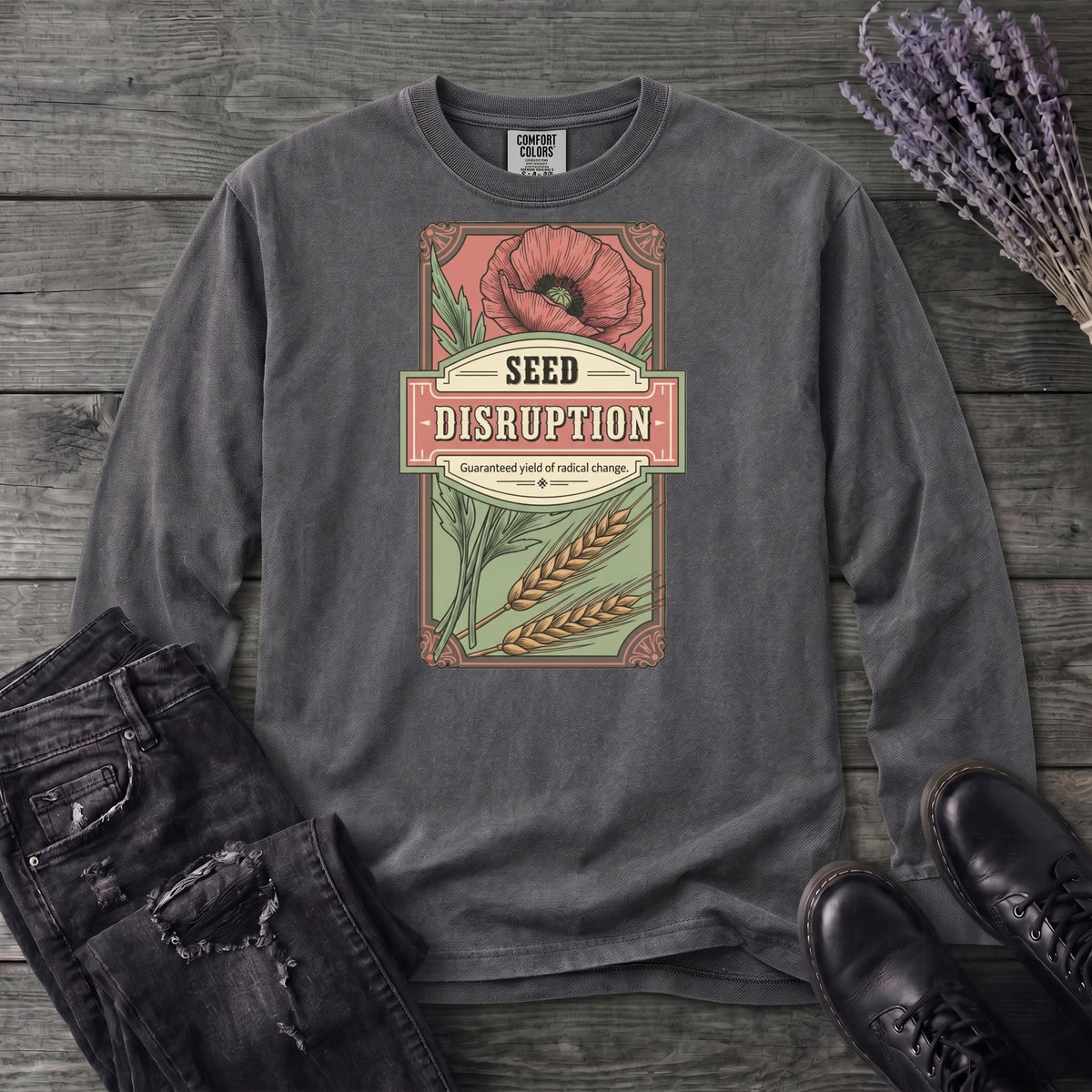Seed Distruption Long Sleeve T-Shirt