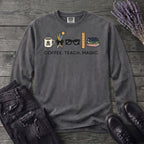 Coffee Teach Magic Long Sleeve T-Shirt