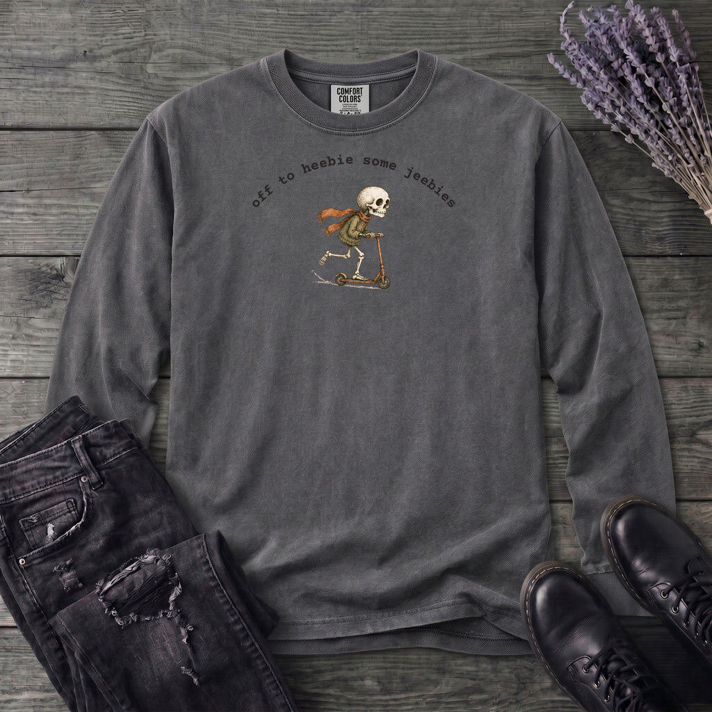 Off To Heebie Some Jeebies Long Sleeve T-Shirt