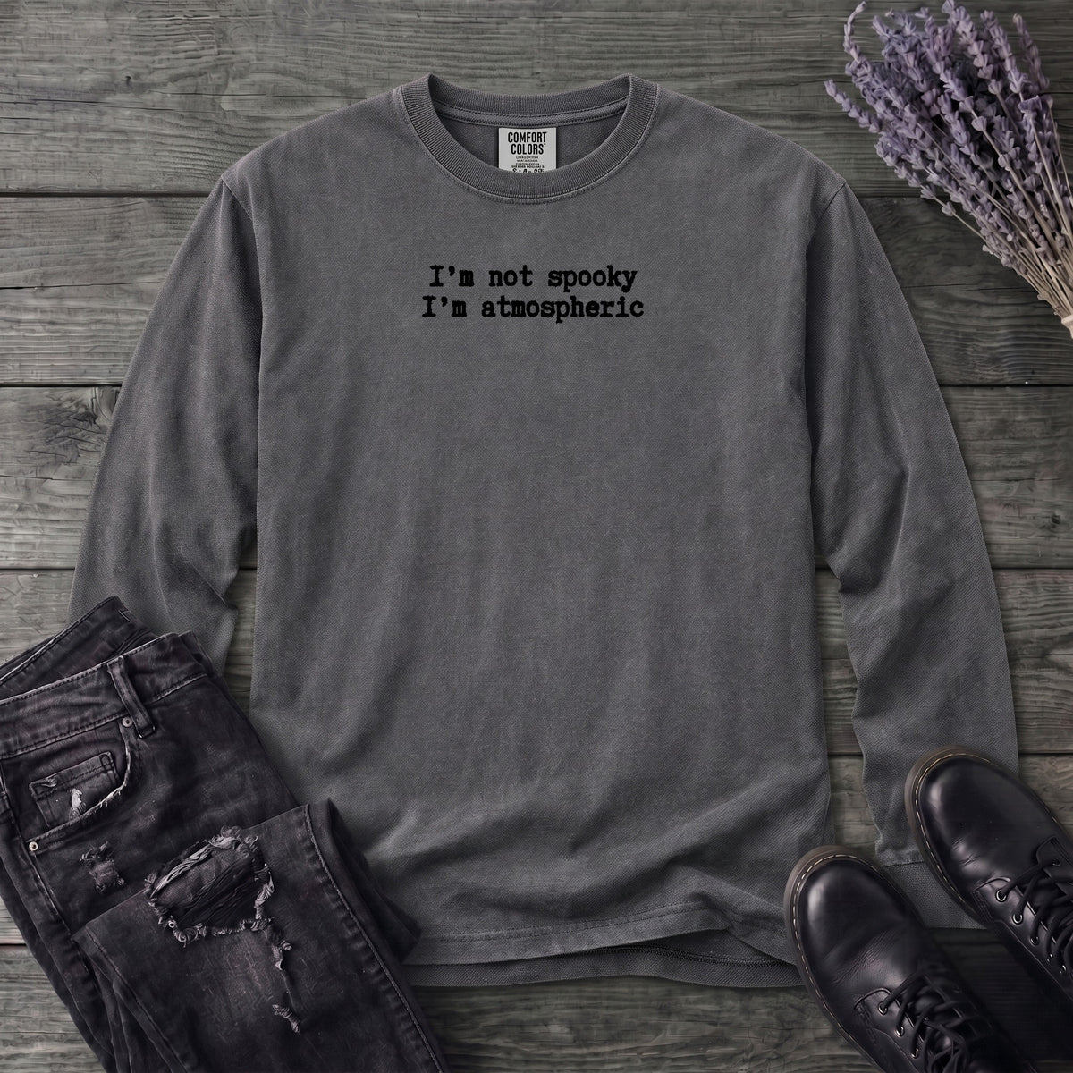 Not Spooky Long Sleeve T-Shirt