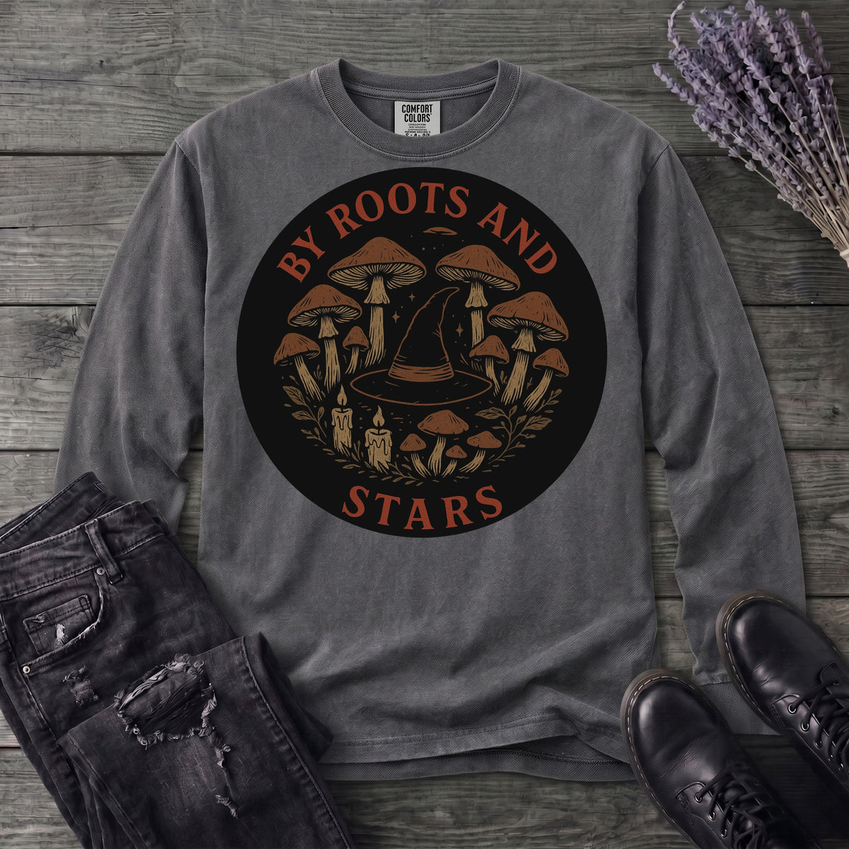 By Roots And Stars Long Sleeve T-Shirt