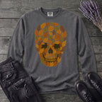 autumn leaves skull Long Sleeve T-Shirt