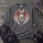Watercolor Bat Long Sleeve T-Shirt