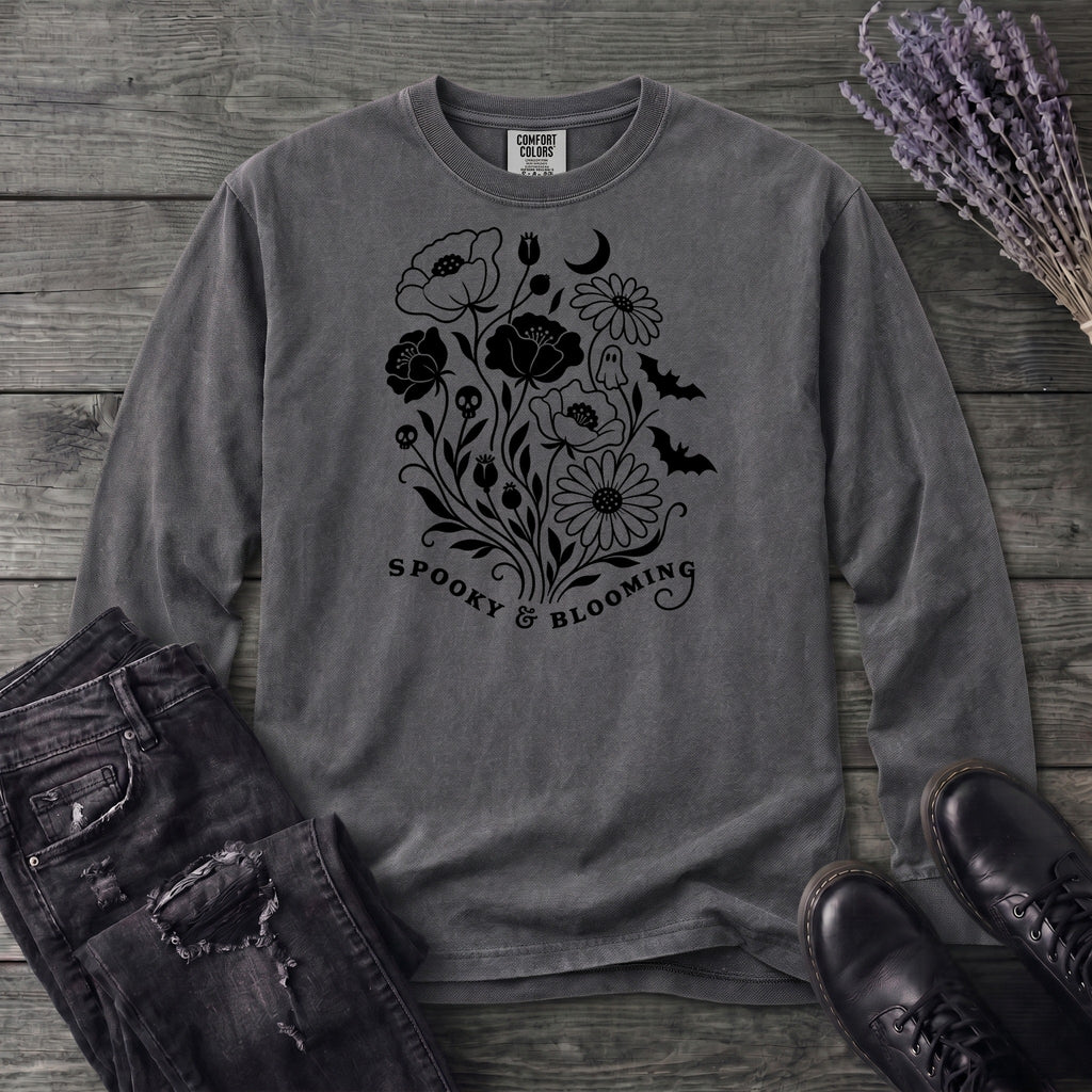 Spooky and Blooming Long Sleeve T-Shirt