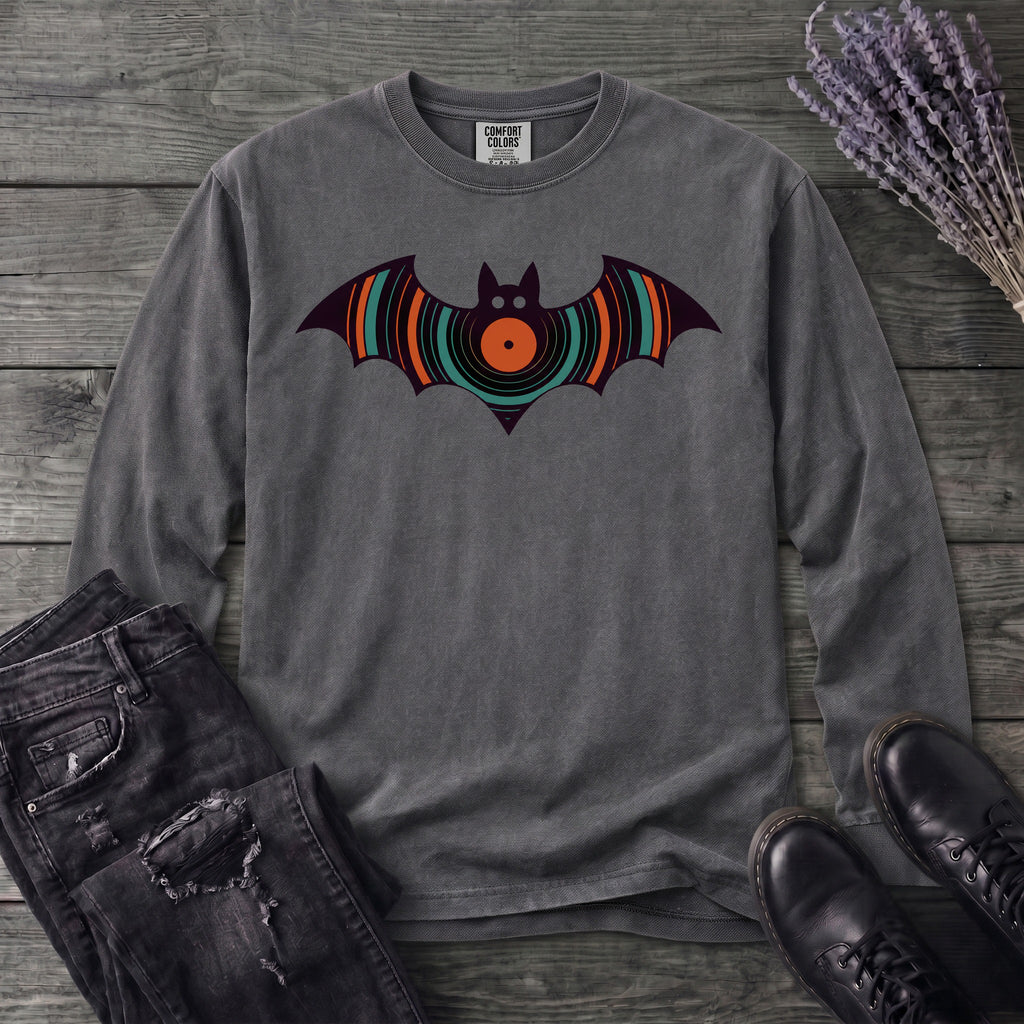 Bat Vinyl Long Sleeve T-Shirt