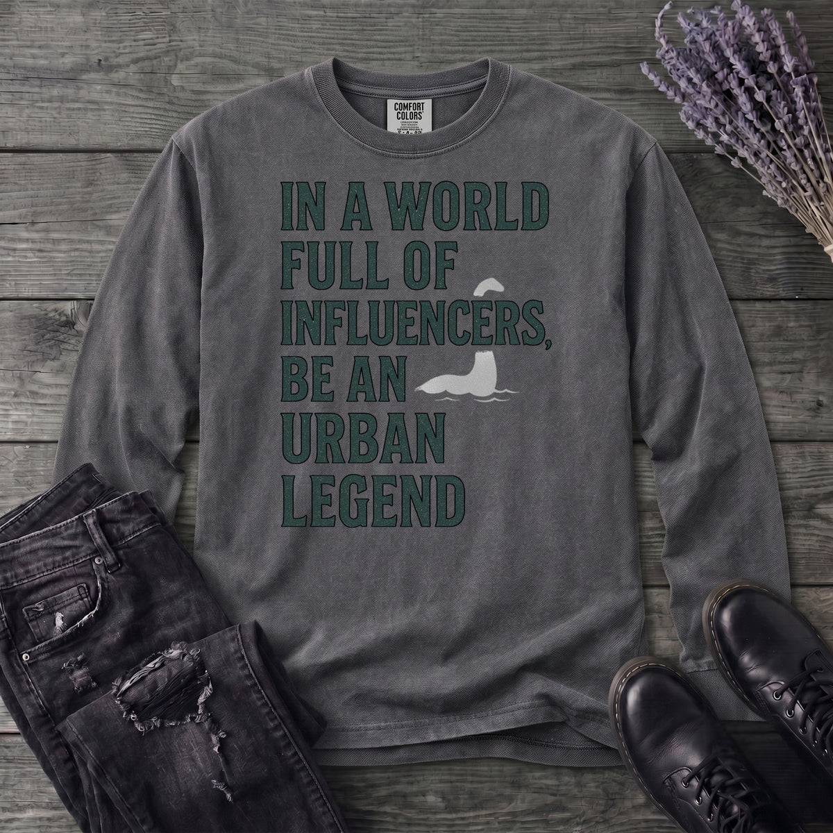World Full Of Influencers Nessie Long Sleeve T-Shirt