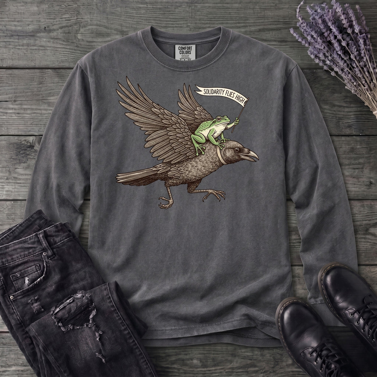 Solidarity Flies High Long Sleeve T-Shirt
