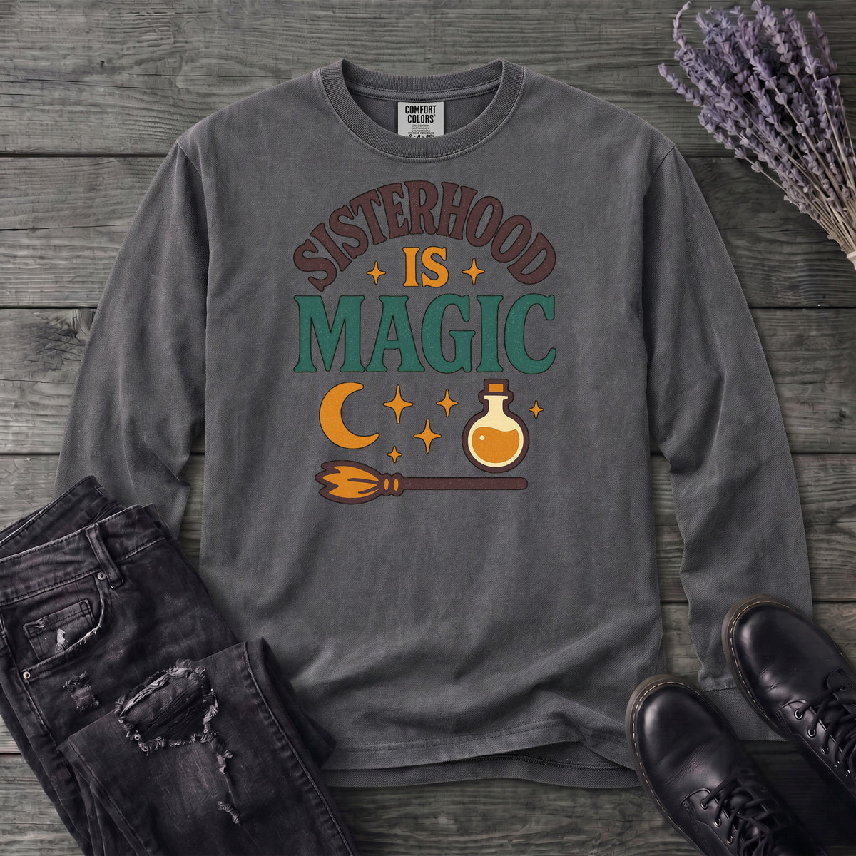 Sisterhood Is Magic Long Sleeve T-Shirt