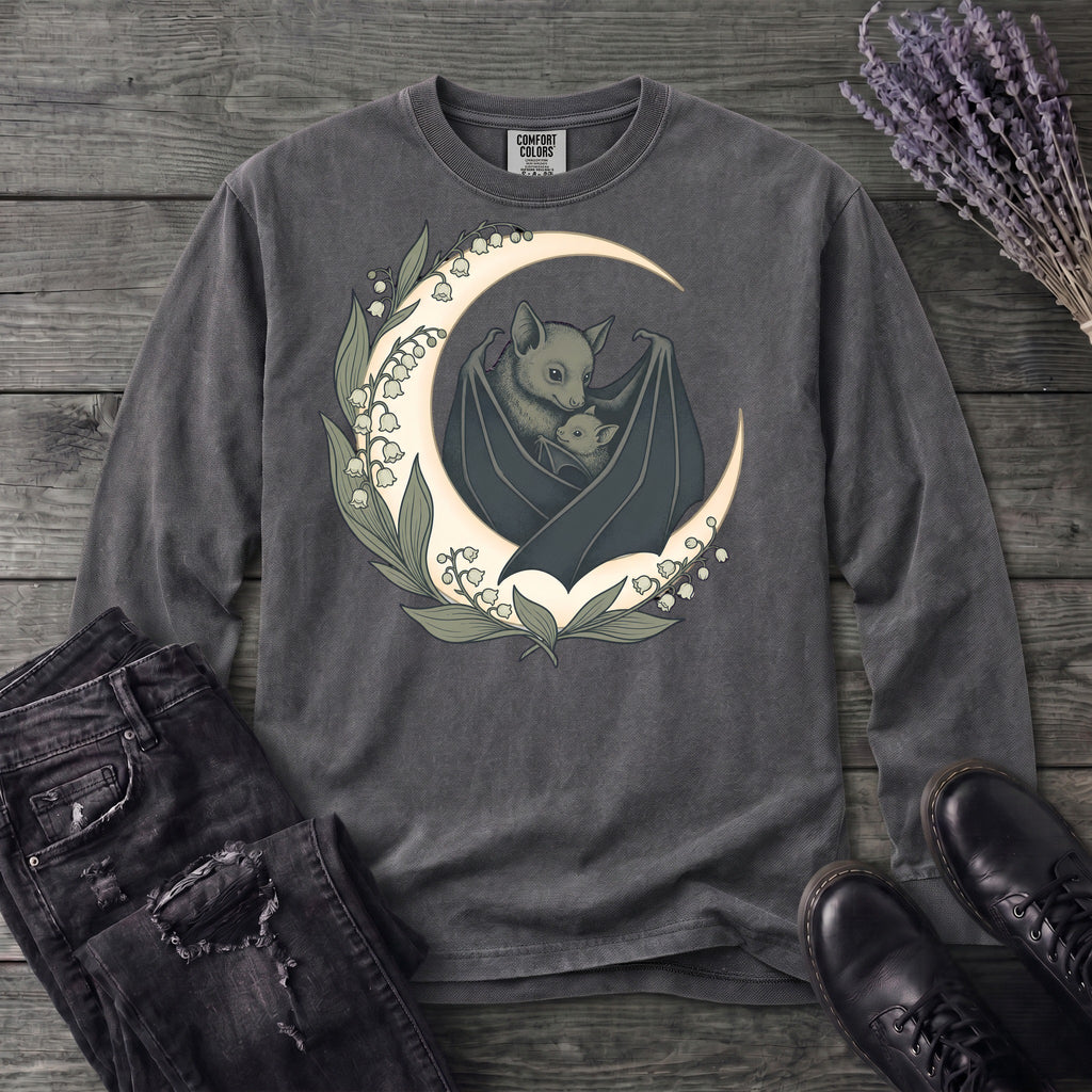 mom and baby bat Long Sleeve T-Shirt