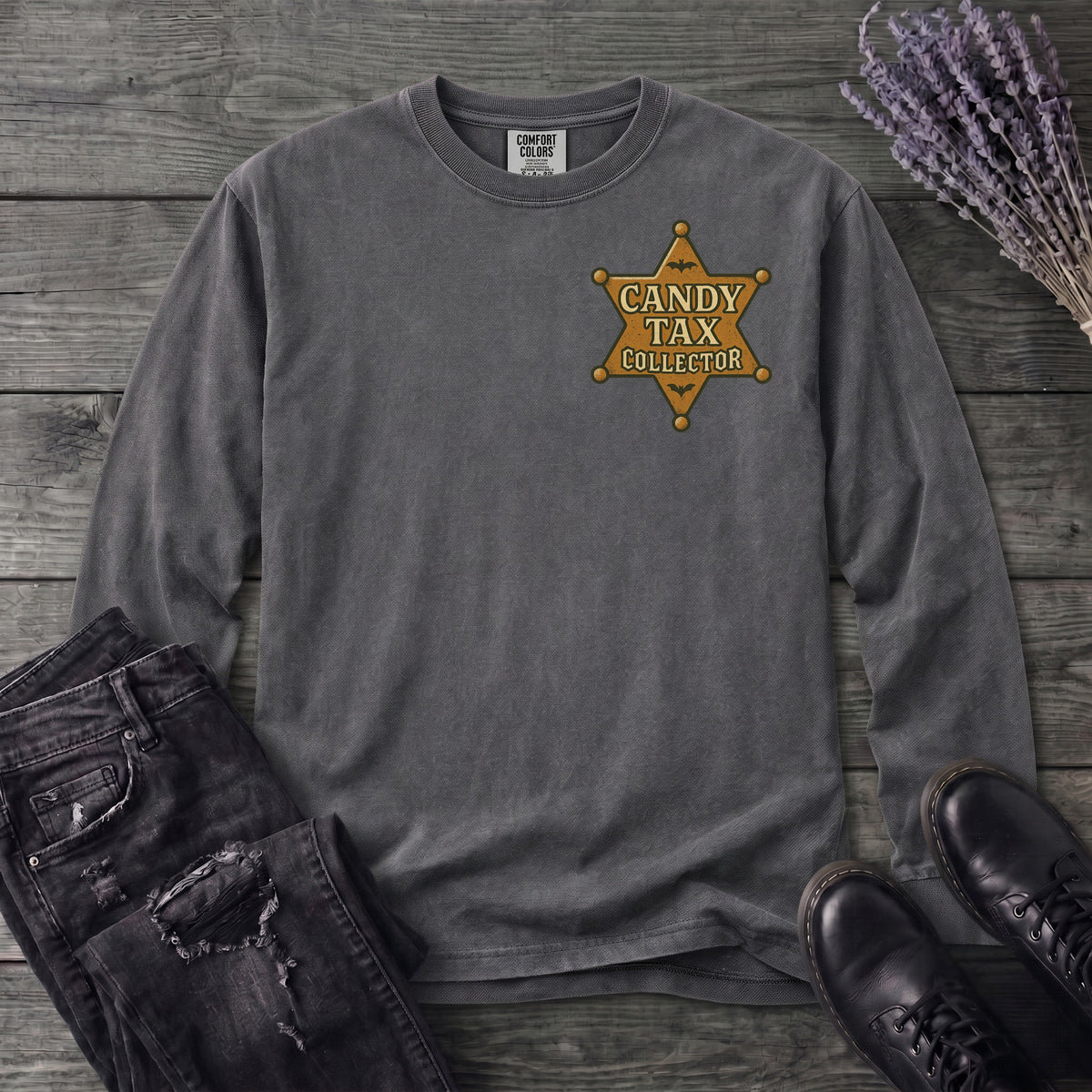 Candy Tax Collector Long Sleeve T-Shirt