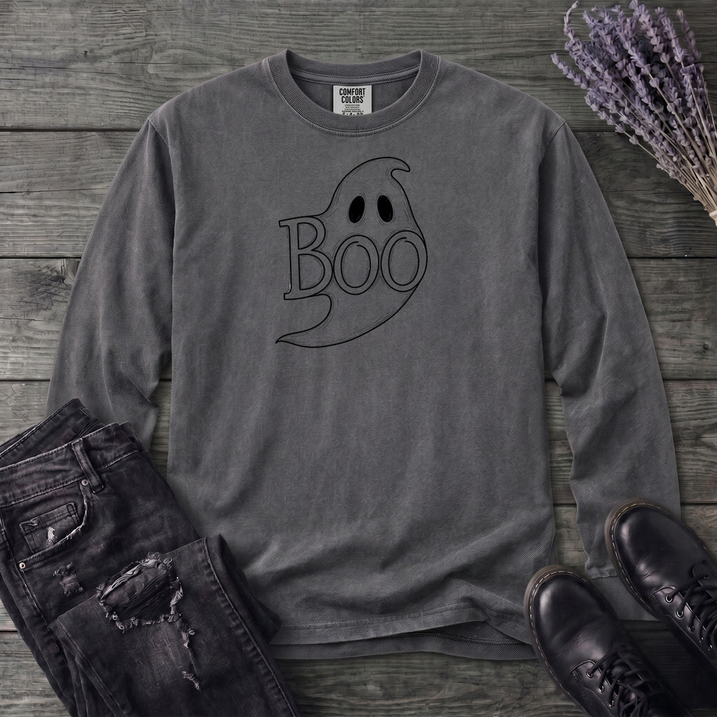 Boo Ghost Long Sleeve T-Shirt