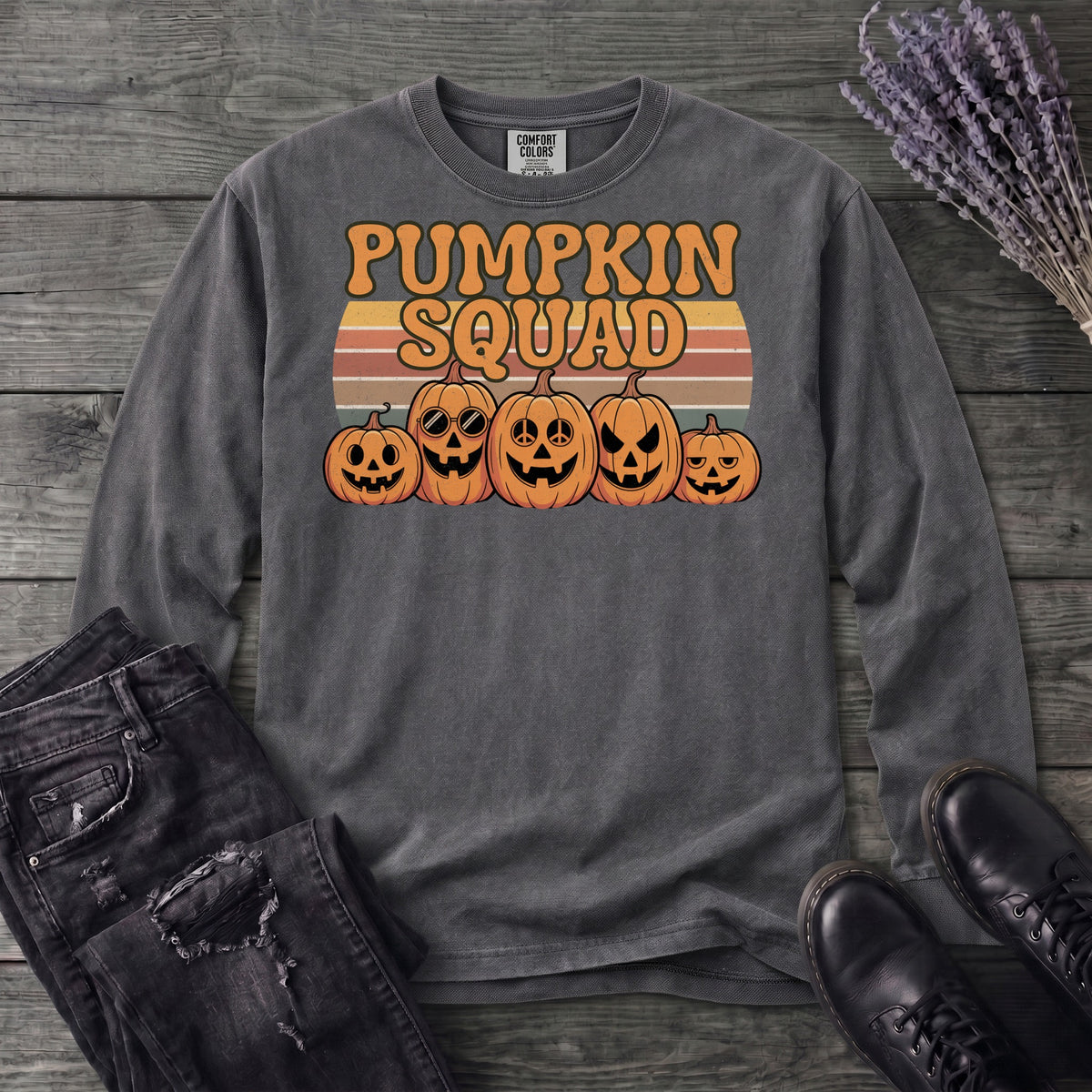 Pumpkin Squad Long Sleeve T-Shirt
