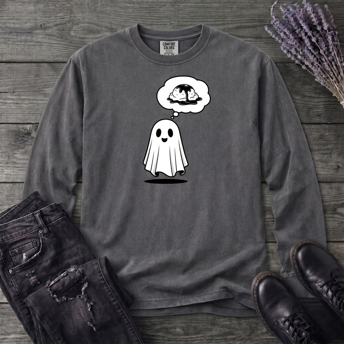 Ghost Potato Dream Long Sleeve T-Shirt