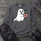 Ghost Heart Coffee Long Sleeve T-Shirt