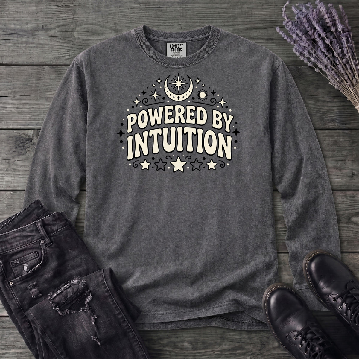 Powered By Intuition Long Sleeve T-Shirt
