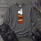Stacked Pie Ghost Long Sleeve T-Shirt