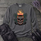 Tiki Skull Drink Long Sleeve T-Shirt