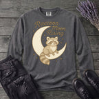 Raccoon Moon Rising Long Sleeve T-Shirt