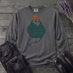 Puffer Coat Ghost Long Sleeve T-Shirt