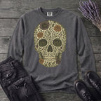 Wildflower Skull Long Sleeve T-Shirt