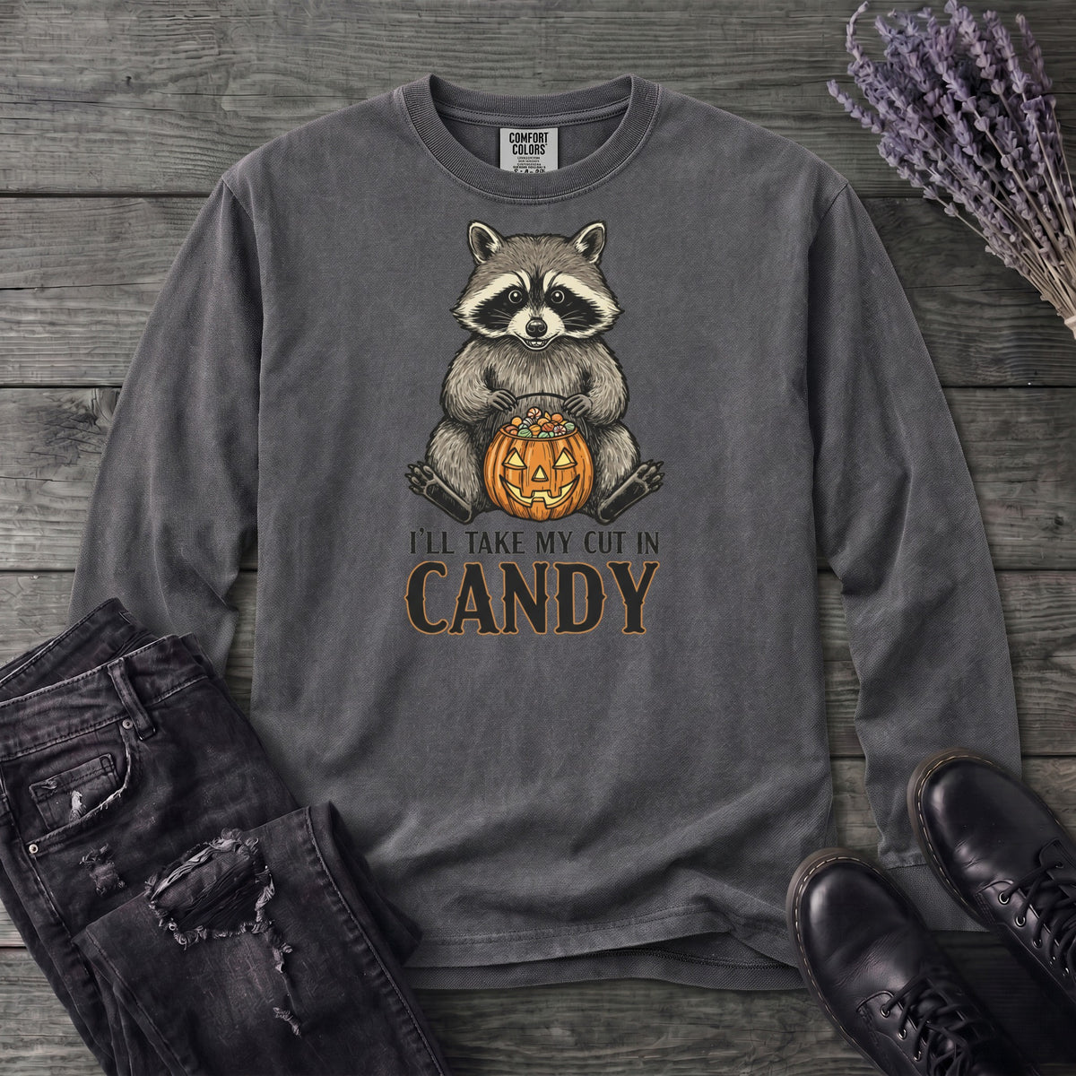 Ill Take My Cut In Candy Long Sleeve T-Shirt