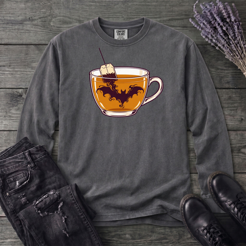 Bat-Tea Long Sleeve T-Shirt