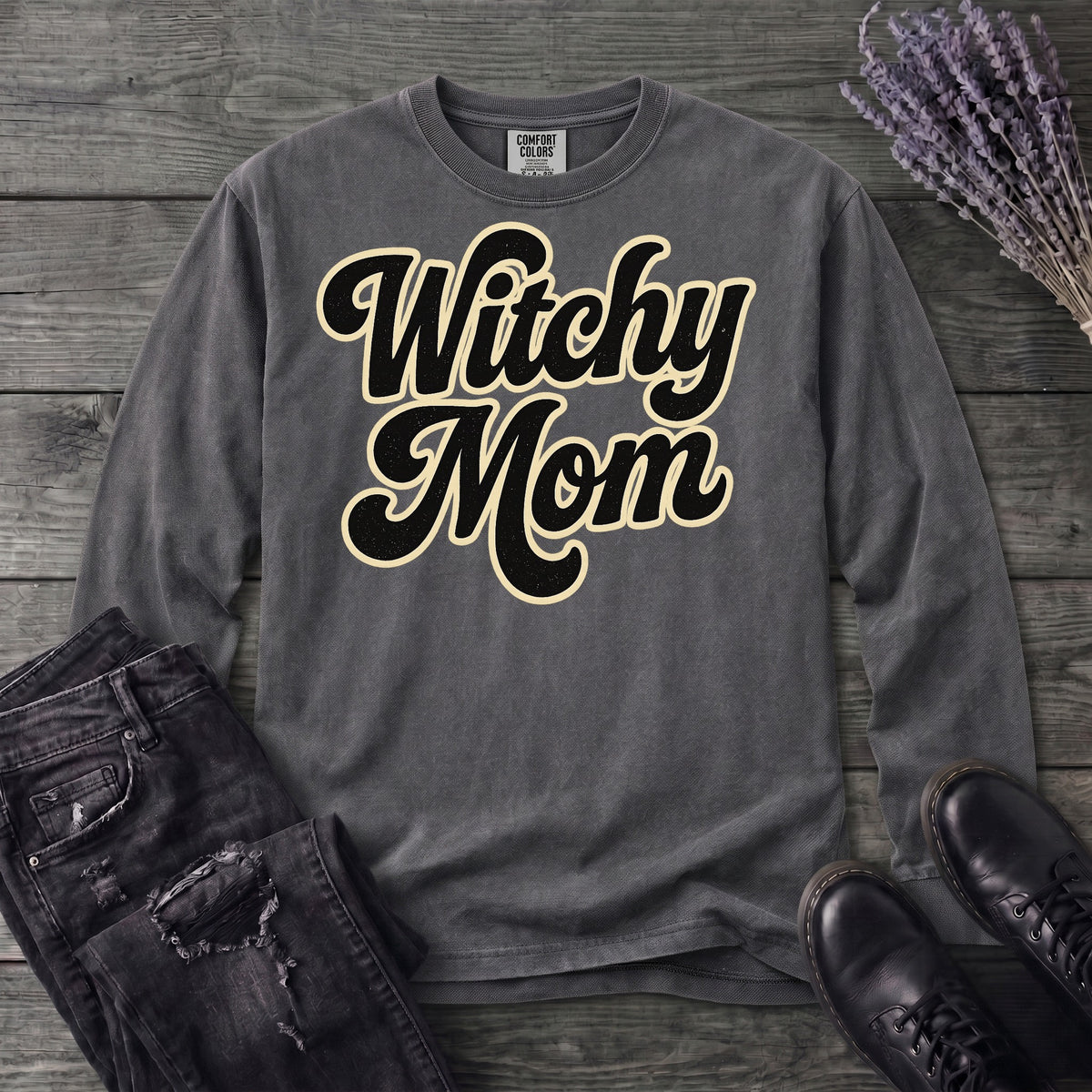 Witchy Mom Long Sleeve T-Shirt