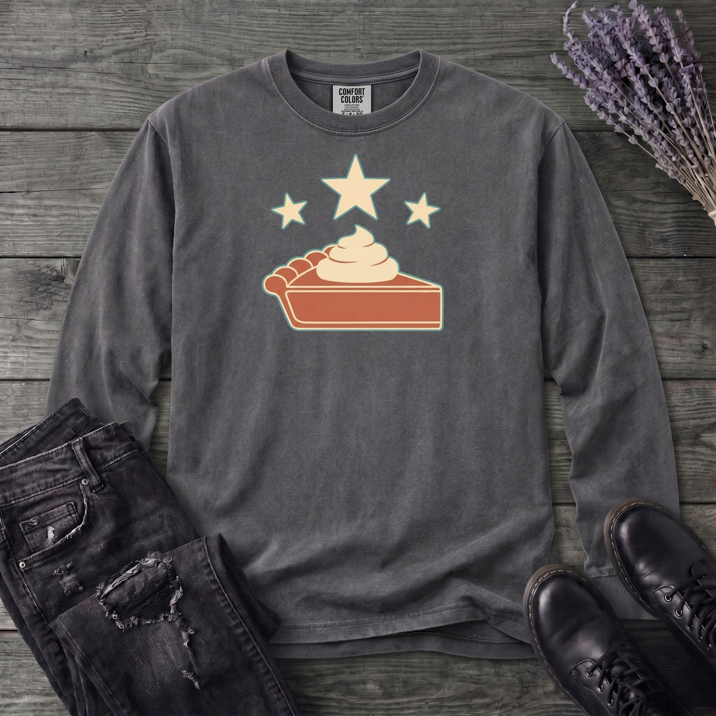 Pie And Stars Long Sleeve T-Shirt