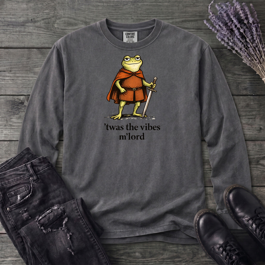 Twas The Vibes Long Sleeve T-Shirt