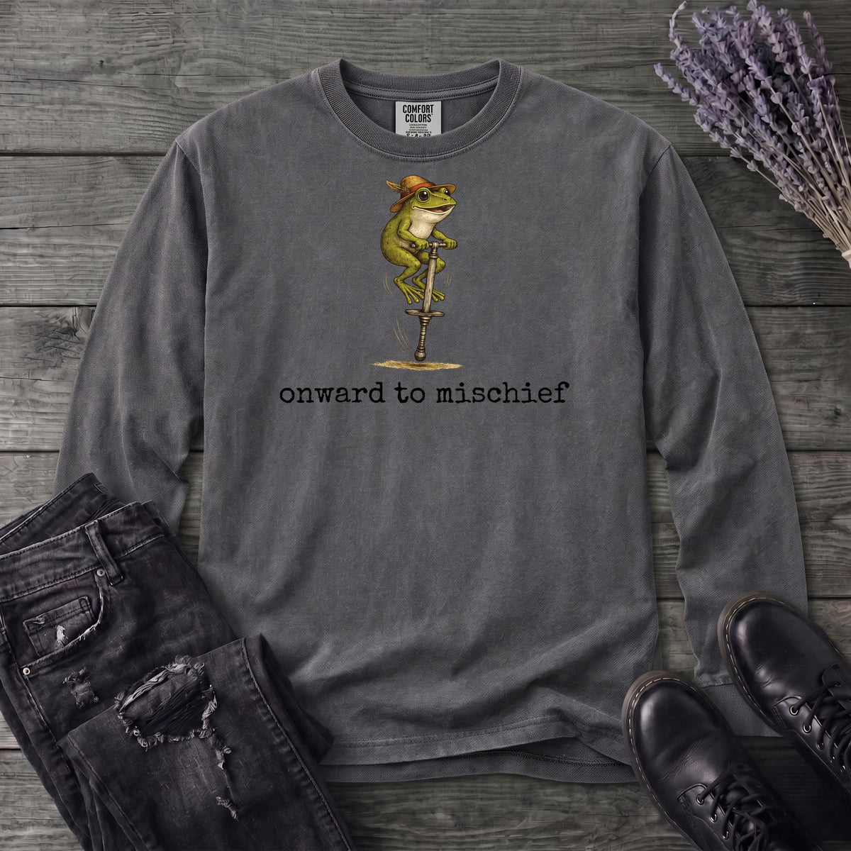 Onward To Mischief Long Sleeve T-Shirt