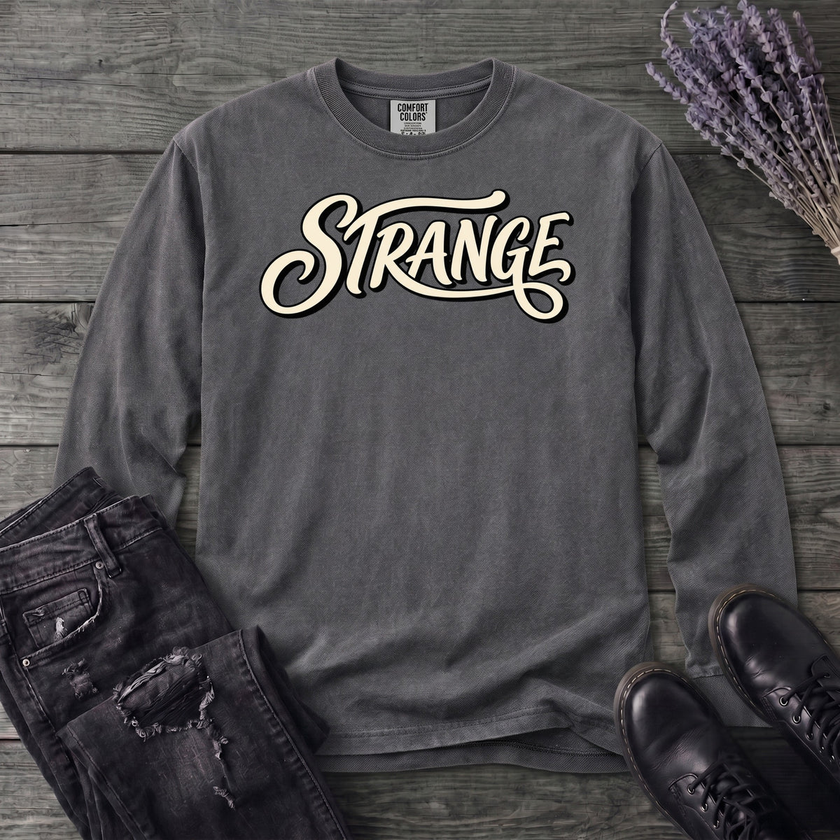 Strange Long Sleeve T-Shirt