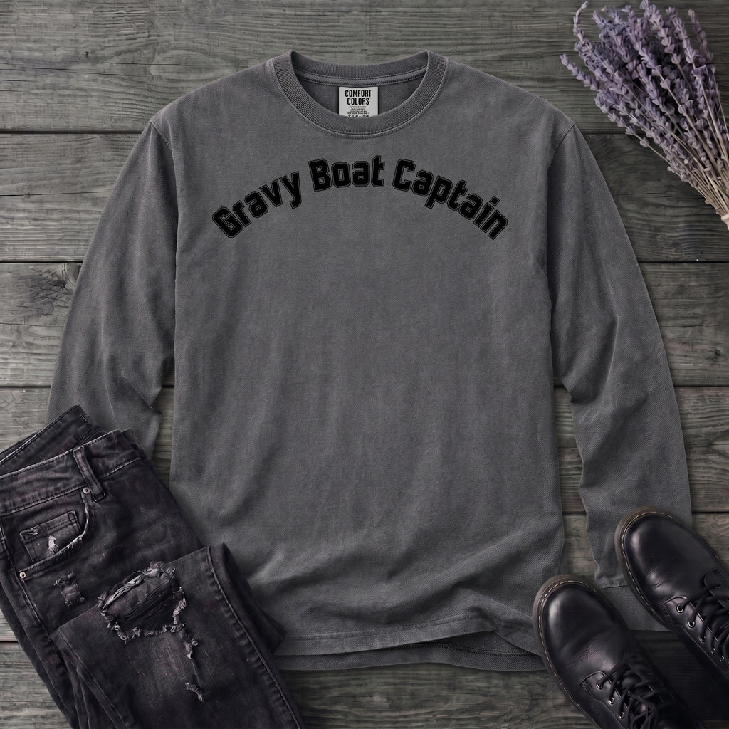 Gravy Boat Captain Long Sleeve T-Shirt