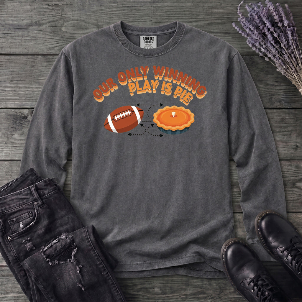 Winning Play Pie Long Sleeve T-Shirt