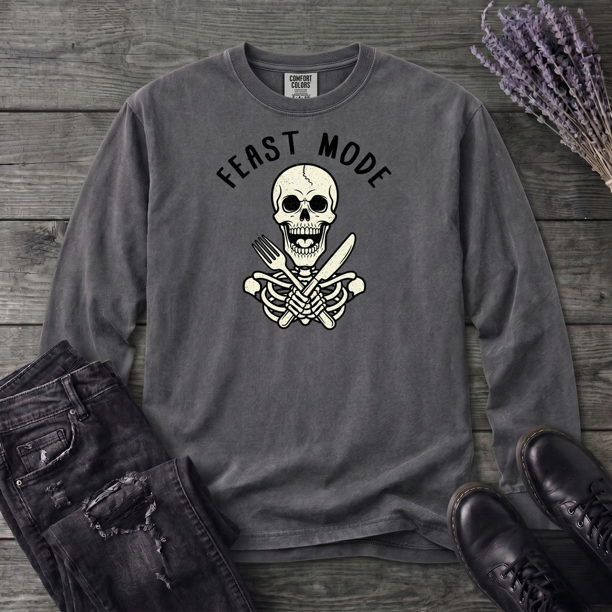 Feast Mode Long Sleeve T-Shirt