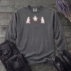 Jump Roping Ghosts Long Sleeve T-Shirt