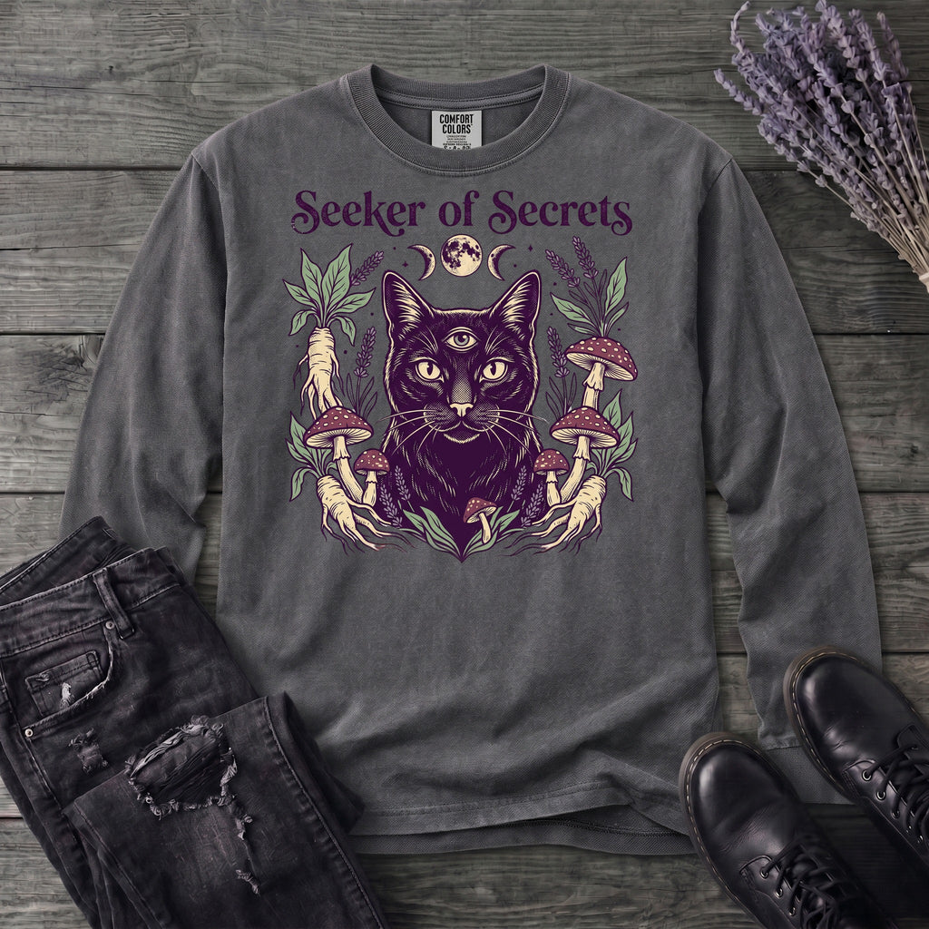 Seeker Of Secrets Long Sleeve T-Shirt