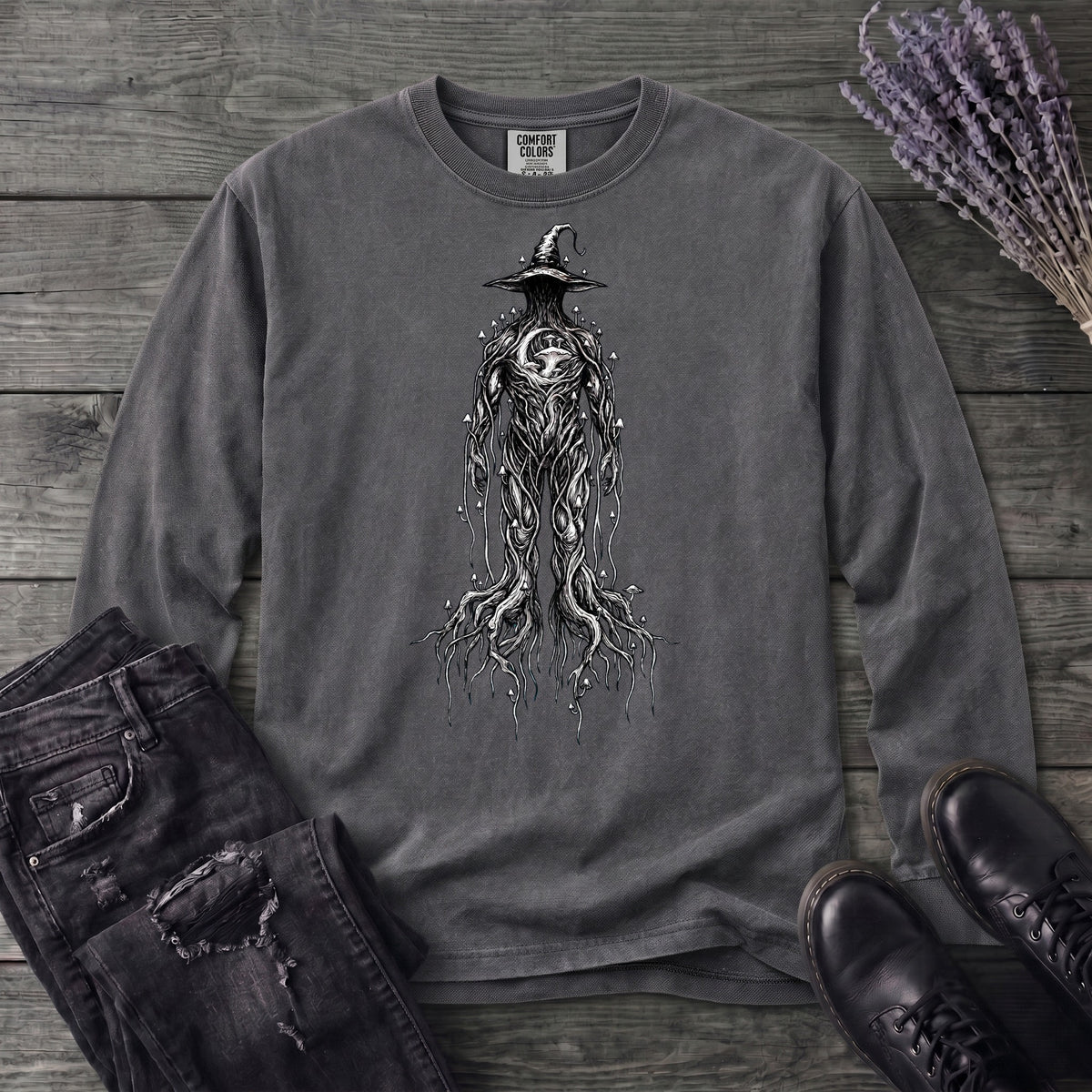 male willow witch Long Sleeve T-Shirt