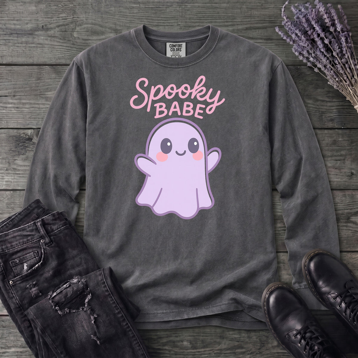 Spooky Babe Long Sleeve T-Shirt