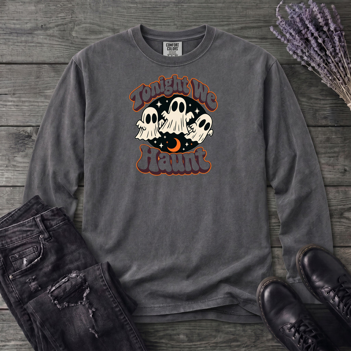 Tonight We Haunt Long Sleeve T-Shirt