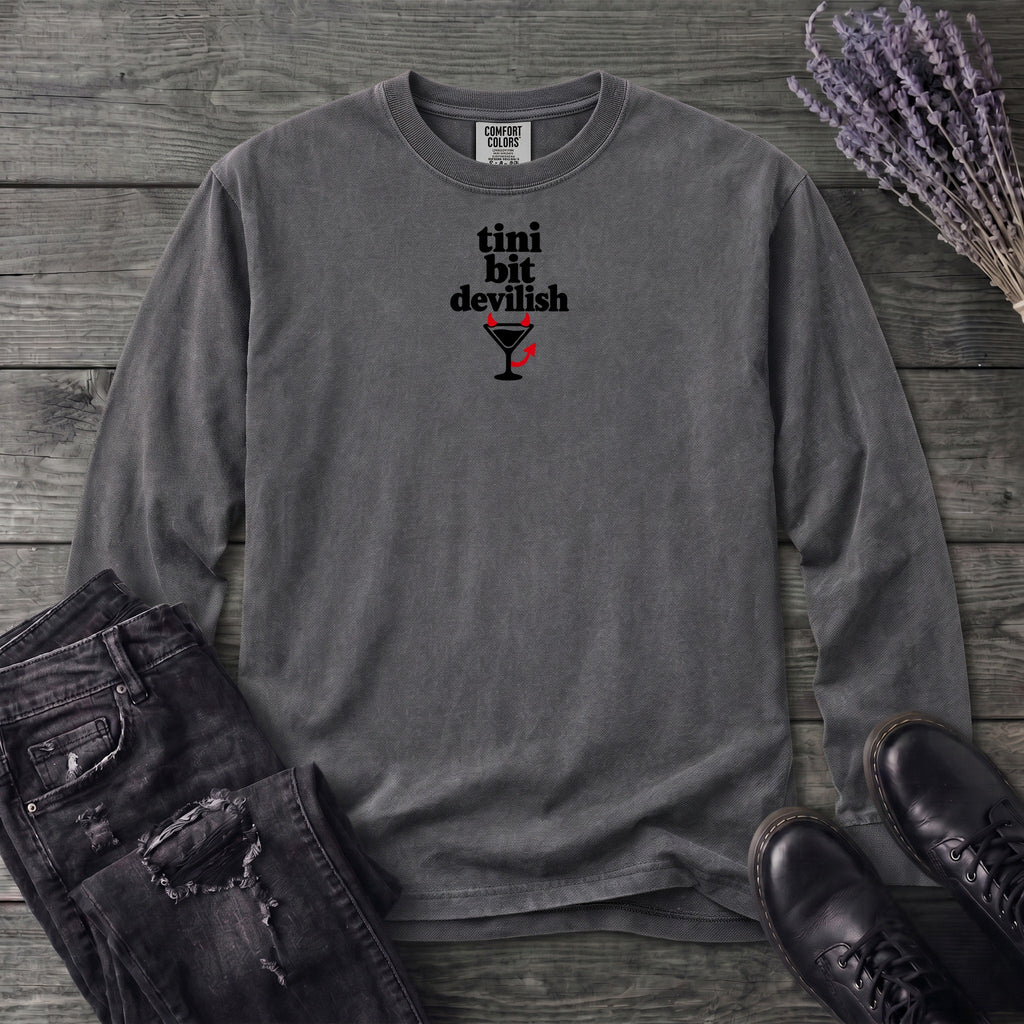 Tini Bit Devilish Long Sleeve T-Shirt