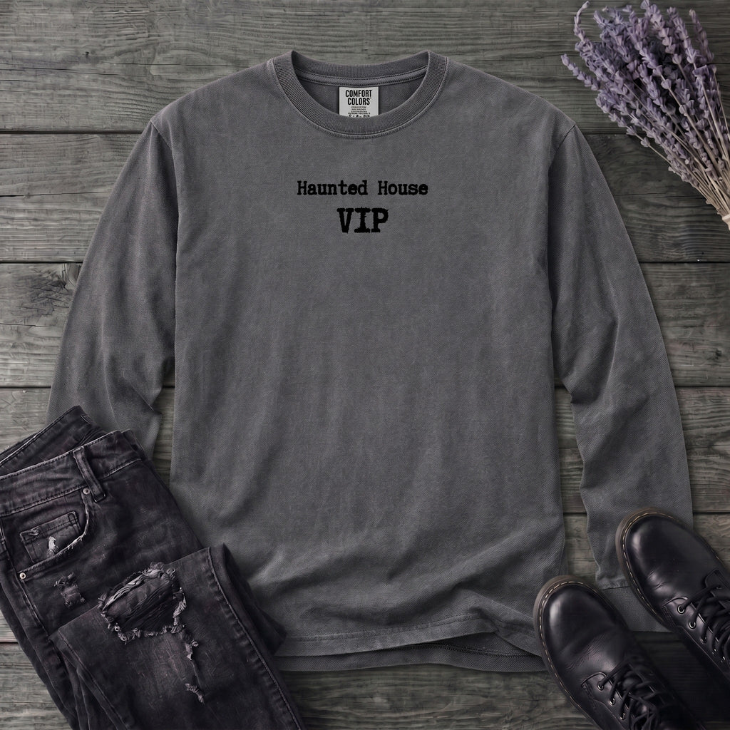 Haunted House VIP Long Sleeve T-Shirt