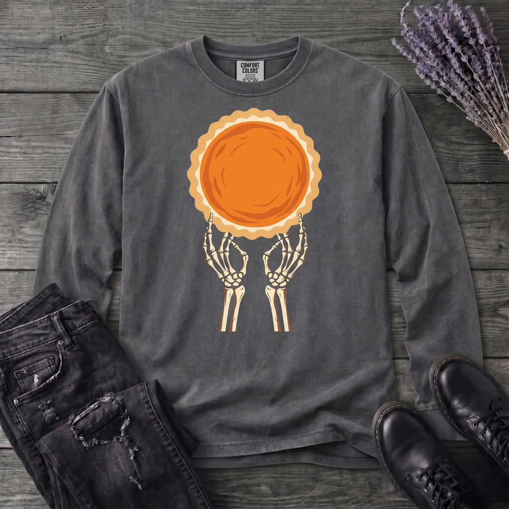 Skeleton Pie Long Sleeve T-Shirt