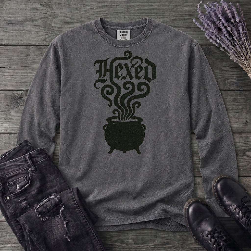Hexed Cauldron Long Sleeve T-Shirt