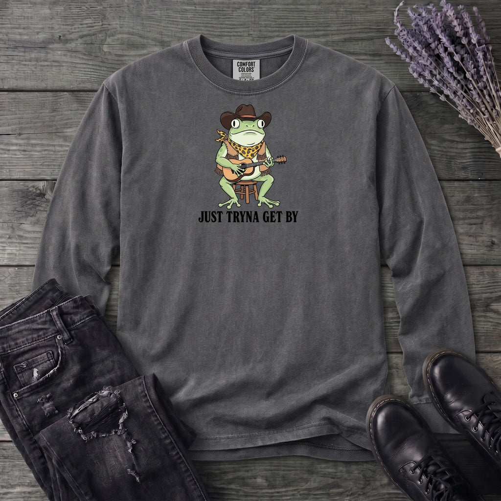 Just Tryna Get By Long Sleeve T-Shirt
