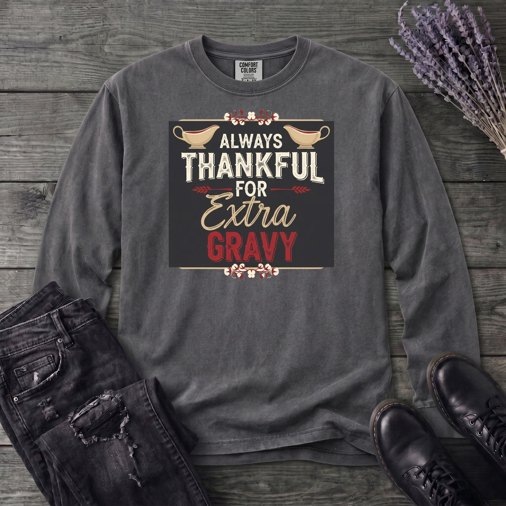 Thankful Gravy Long Sleeve T-Shirt