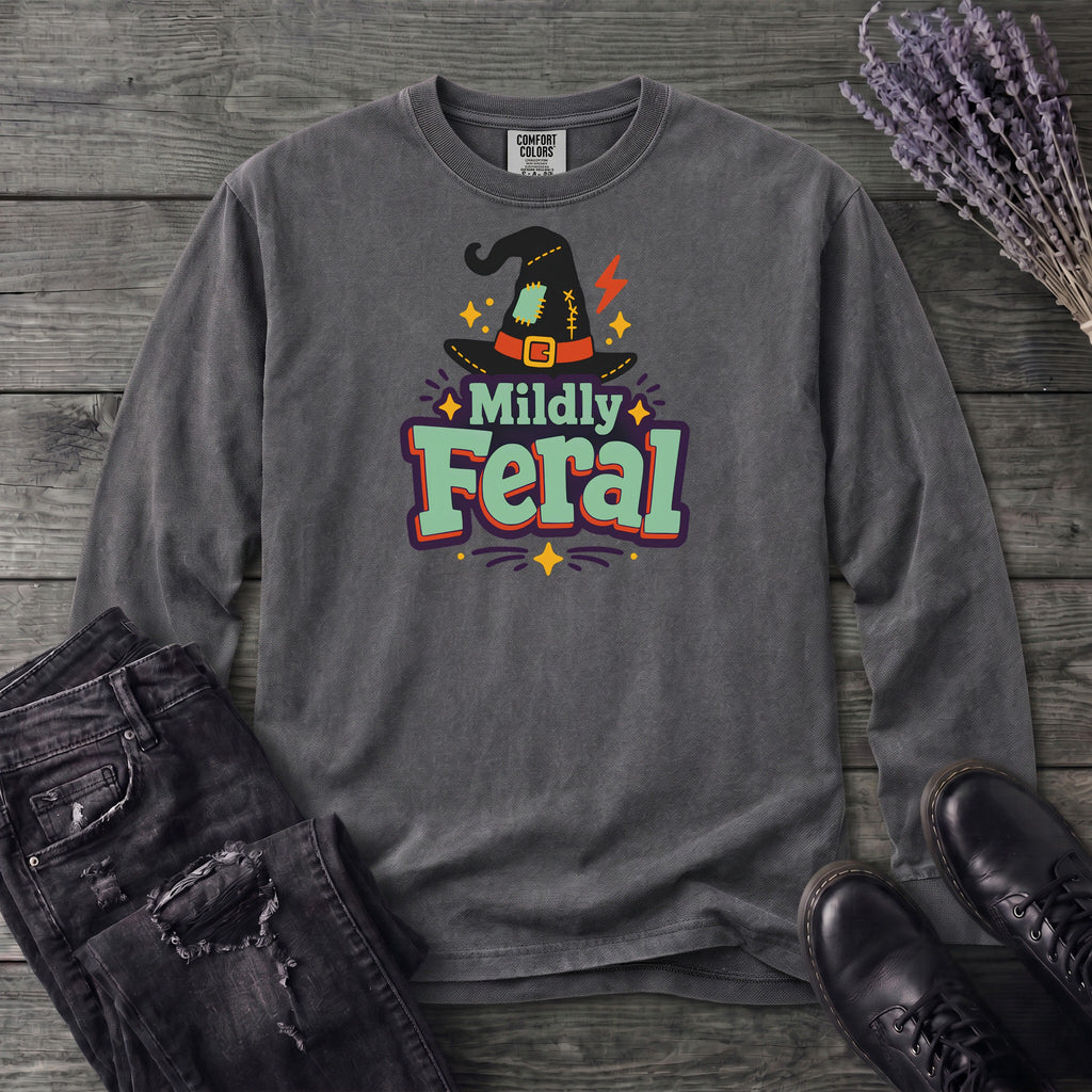 Mildly Feral Long Sleeve T-Shirt