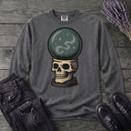 Crystal Ball Skull Long Sleeve T-Shirt