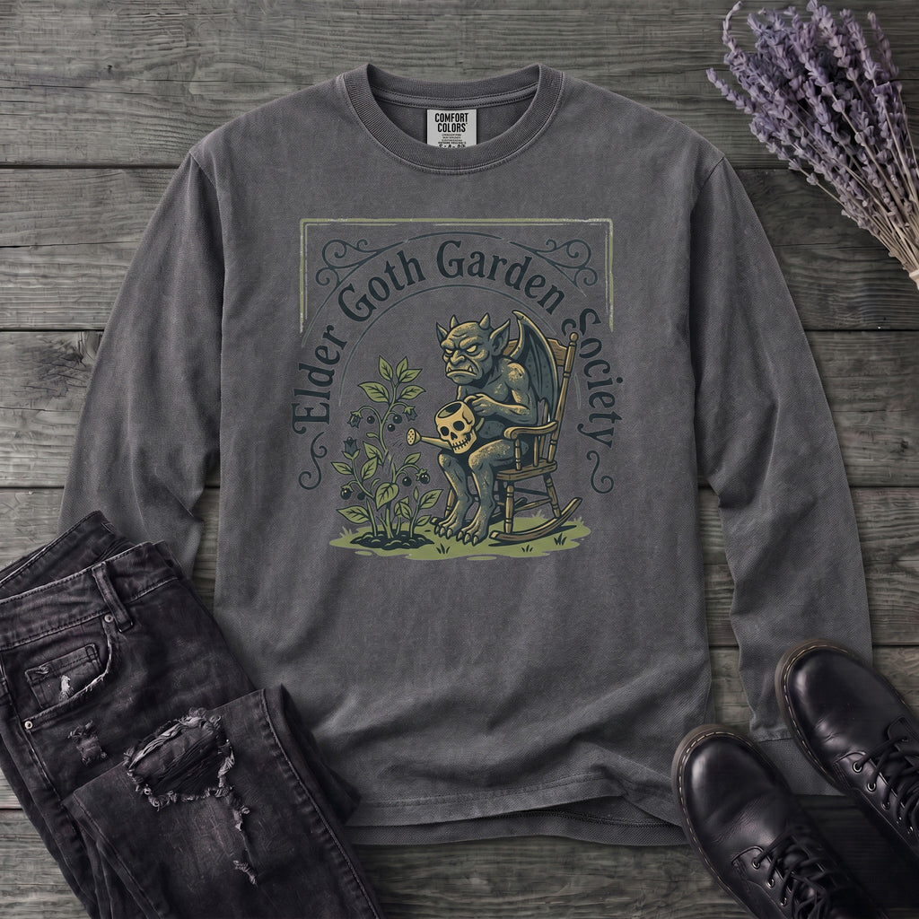 Elder Goth Garden Society Long Sleeve T-Shirt